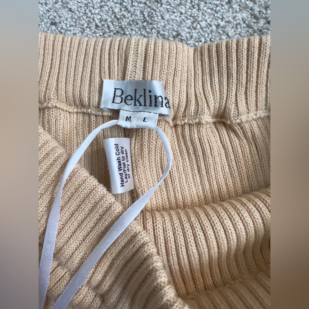Beklina Ribbed Midi Knit Skirt — image 6 of 8